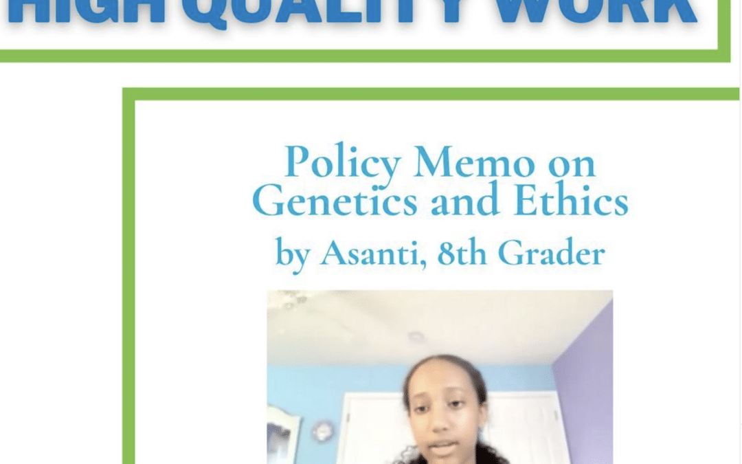 Asanti’s Policy Memo